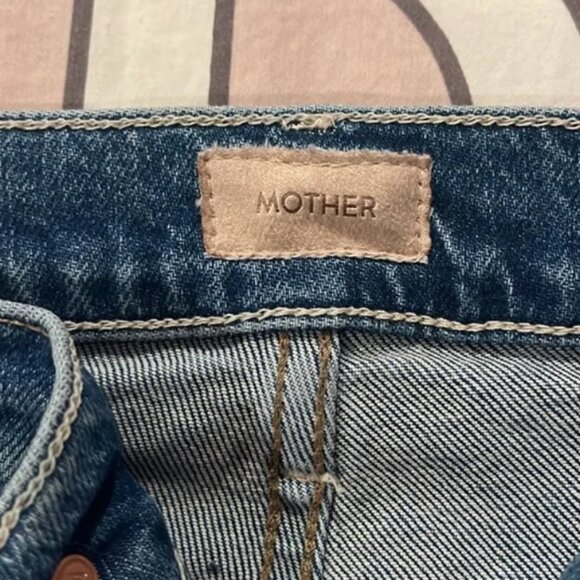 MOTHER DENIM The Stunner Ankle Fray Crate Digger 26 HARDLY WORN! $258 - Picture 8 of 15